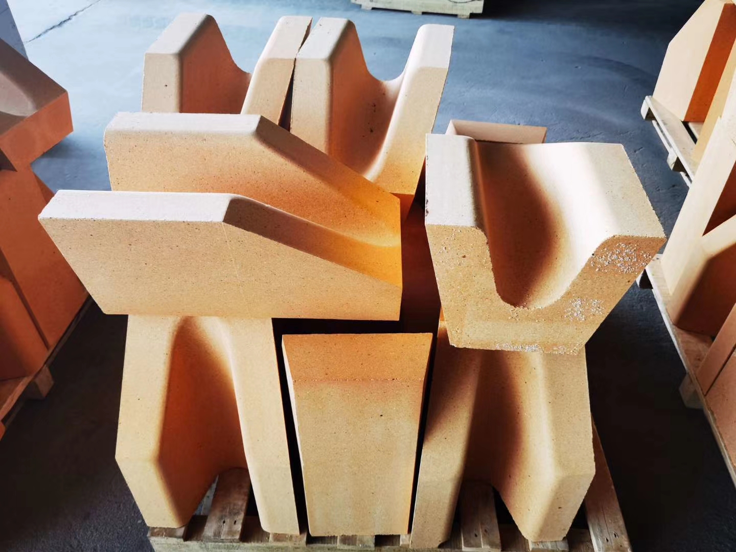 Fireclay brick refractory brick for coke oven KA35